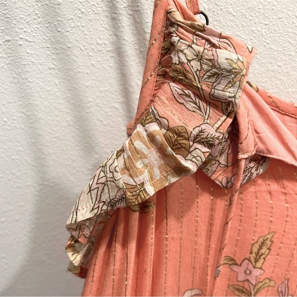 Spell & The Gypsy Hendrix Strappy Maxi Dress, Dusty Pink, M - Picture 7 of 10